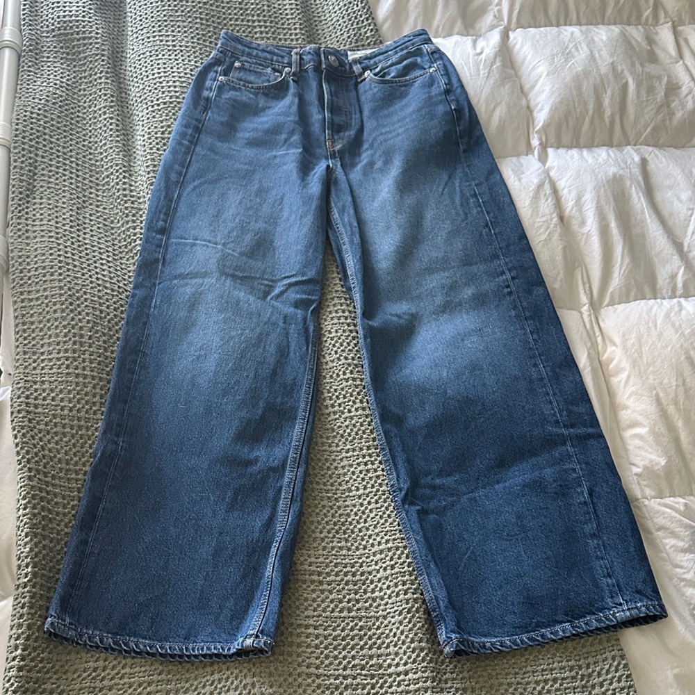 rag & bone Maya High Rise Wide Leg Jeans